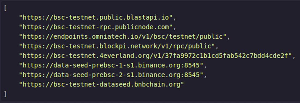 Trinity Cyber Jan Tech Blog - BSC Endpoints for JSON-RPC calls